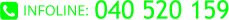 040 520 159 INFOLINE: